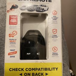 New Car Remote For Cars, Check Comp On Picture 