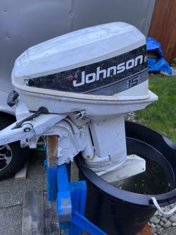 Johnson 15 HP outboard