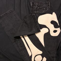 MNML Slim/Skinny Denim Jeans (Wool Bones)