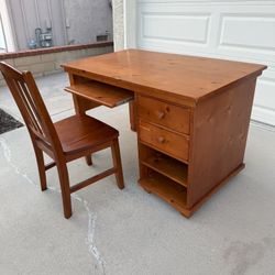 Pottery Barn Desk And Chair