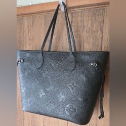 Neverfull MM Poppy Lined Bag 