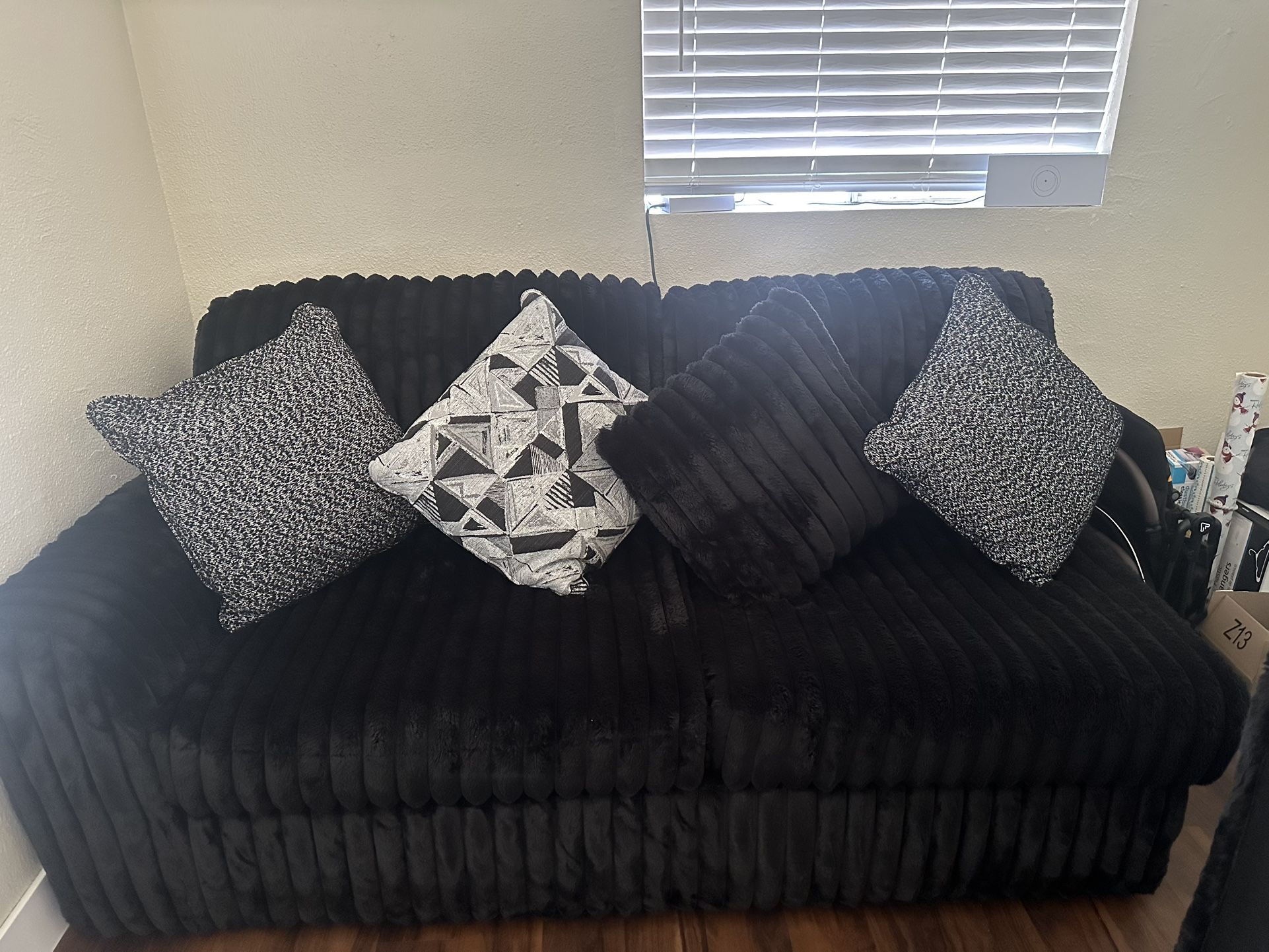 Black Soft Couch