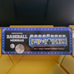 Baseball Menorah ~ Hanukkah 