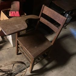 Antique Student Desk