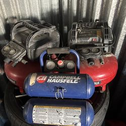 Three Air Compressors 
