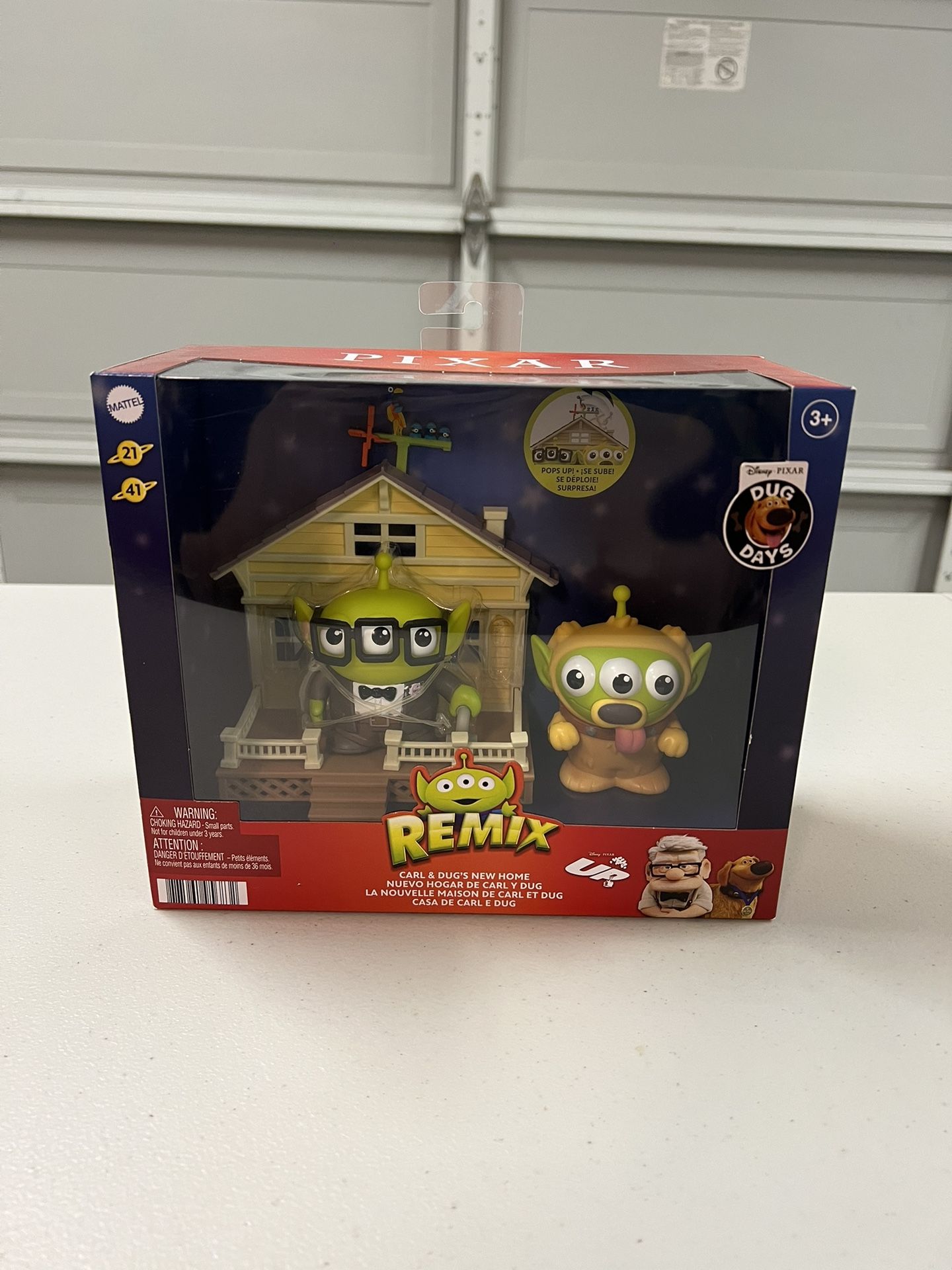 Mattel Disney Remix Pixar Dug Days Up: Carl & Dug's New Home - NEW in BOX!