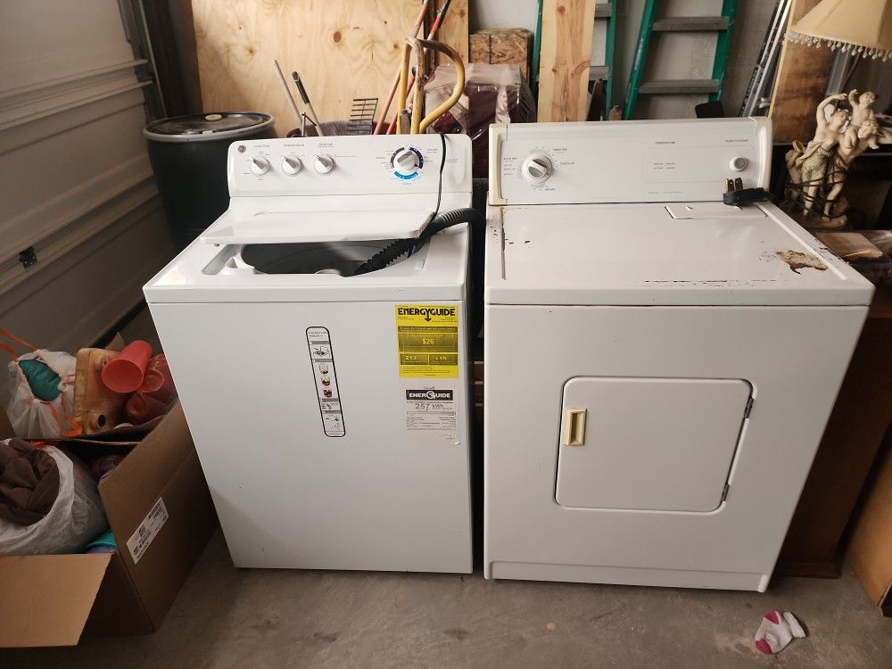 Washer N Electric Dryer