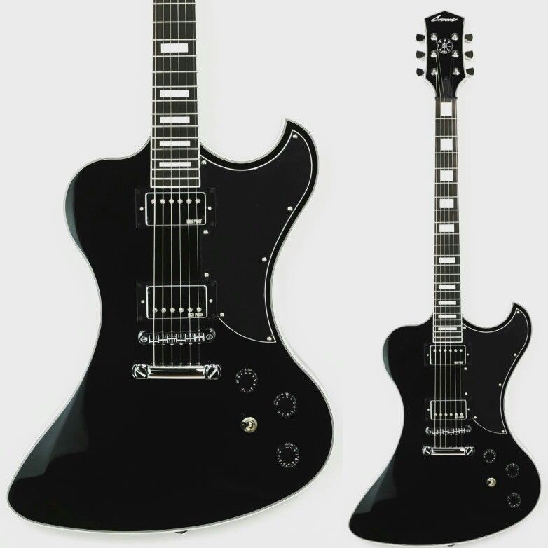 Grzenia Guitars Royale Standard Chrome Black Beauty Electric Guitar
