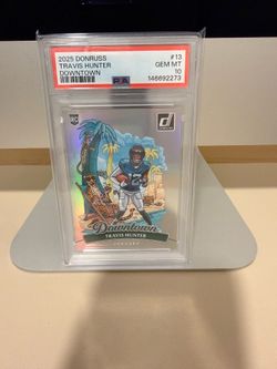 TRAVIS HUNTER DOWNTOWN PSA 10 GEM MT