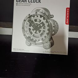 Kikkerla Gear Clock Brand New Unopened
