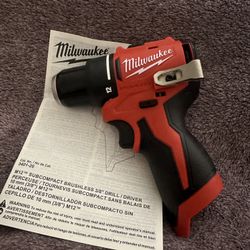 M12 Subcompact Brushless Drill (new)