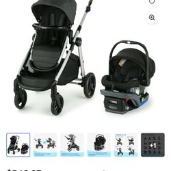 Graco Modes Nest2Grow DLX Travel System, Riordan