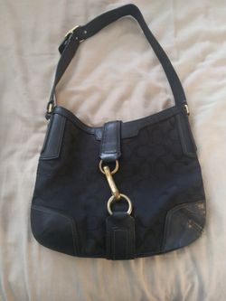 Black COACH Purse