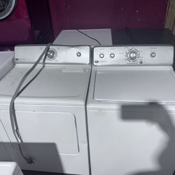 Maytag Washer And Dryer Set Large Capacity Heavy Duty 