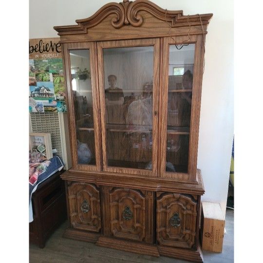 Wooden China Hutch