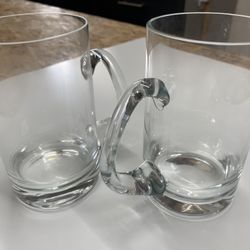 Tiffany Crystal Beer Mugs