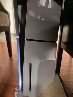 PS5 disc + digital with controller and 6ft extended cord. Comes with games on it