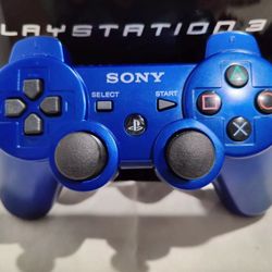  Ocean Blue PS3 Controller Authentic 💯% Working