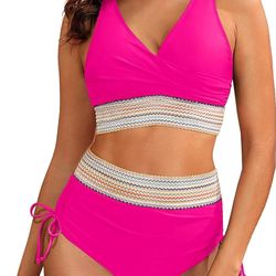 Bikini Rosa Talla Large