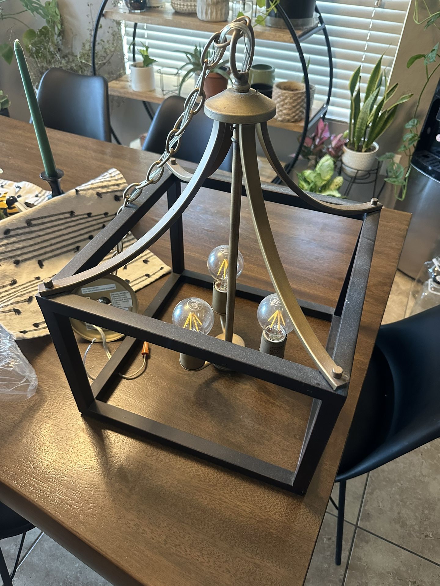 Black And Gold Light Fixtures