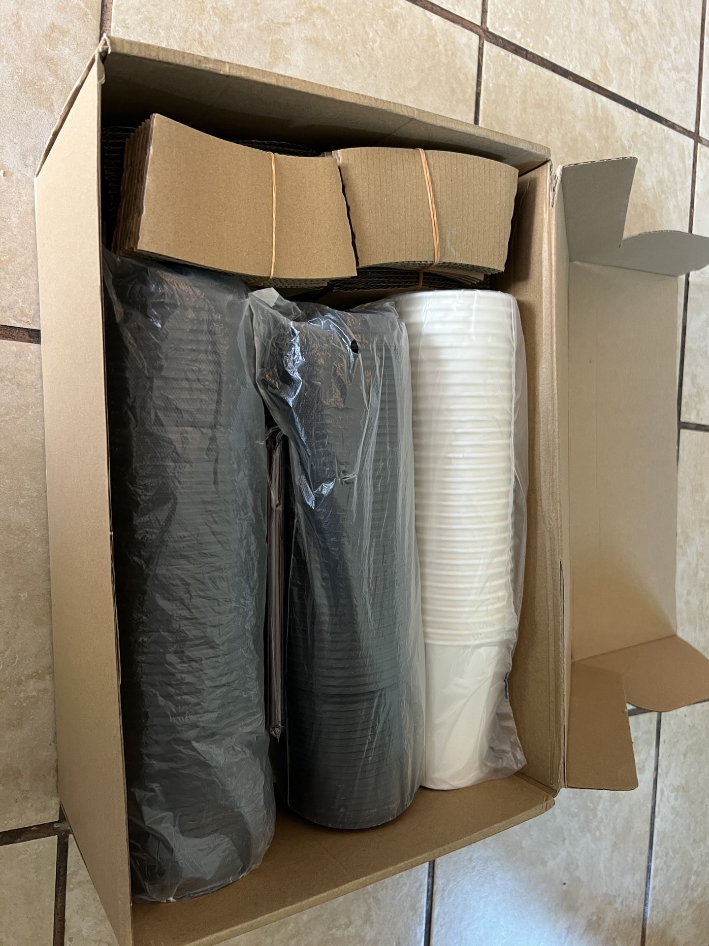 Paper Hot Cup Sets (120 count) M 12oz (Coffee Cups)
