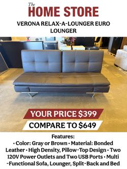 VERONA RELAX-A-LOUNGER EURO LOUNGER