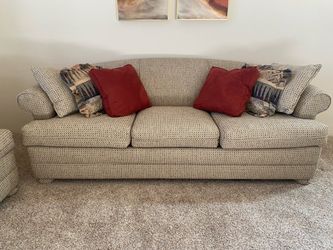 Upholstered Sofa and Loveseat