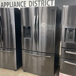 Samsung black stainless steel refrigerator E5ZNB