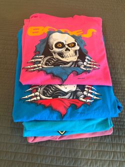2014 Powell Peralta skateboarding skateboard T-shirts and Manny and sons