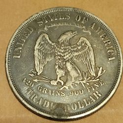 1873 Trade  Dollar