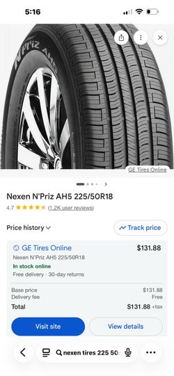 Nexen N ‘Priz AH5 tires