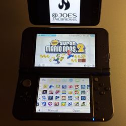 New Nintendo 3DS XL Black Model 