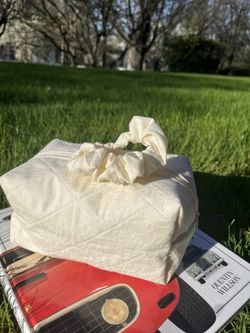 Handmade Cotton Cosmetics Bag