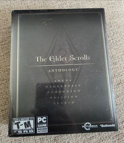 The Elder Scrolls Anthology PC Game - Black Collector Box