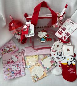 Hello Kitty Back to School Mega Bundle -Sanrio Bag, Tumbler & More