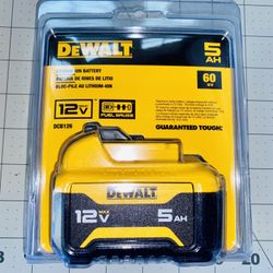 DEWALT 12v 5 AH BATTERY 