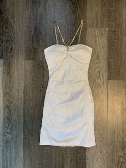 Windsor White Cocktail Dress Size 3 / 4