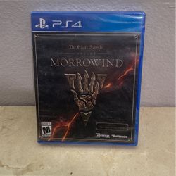 Elder Scrolls Morrowwind Ps4