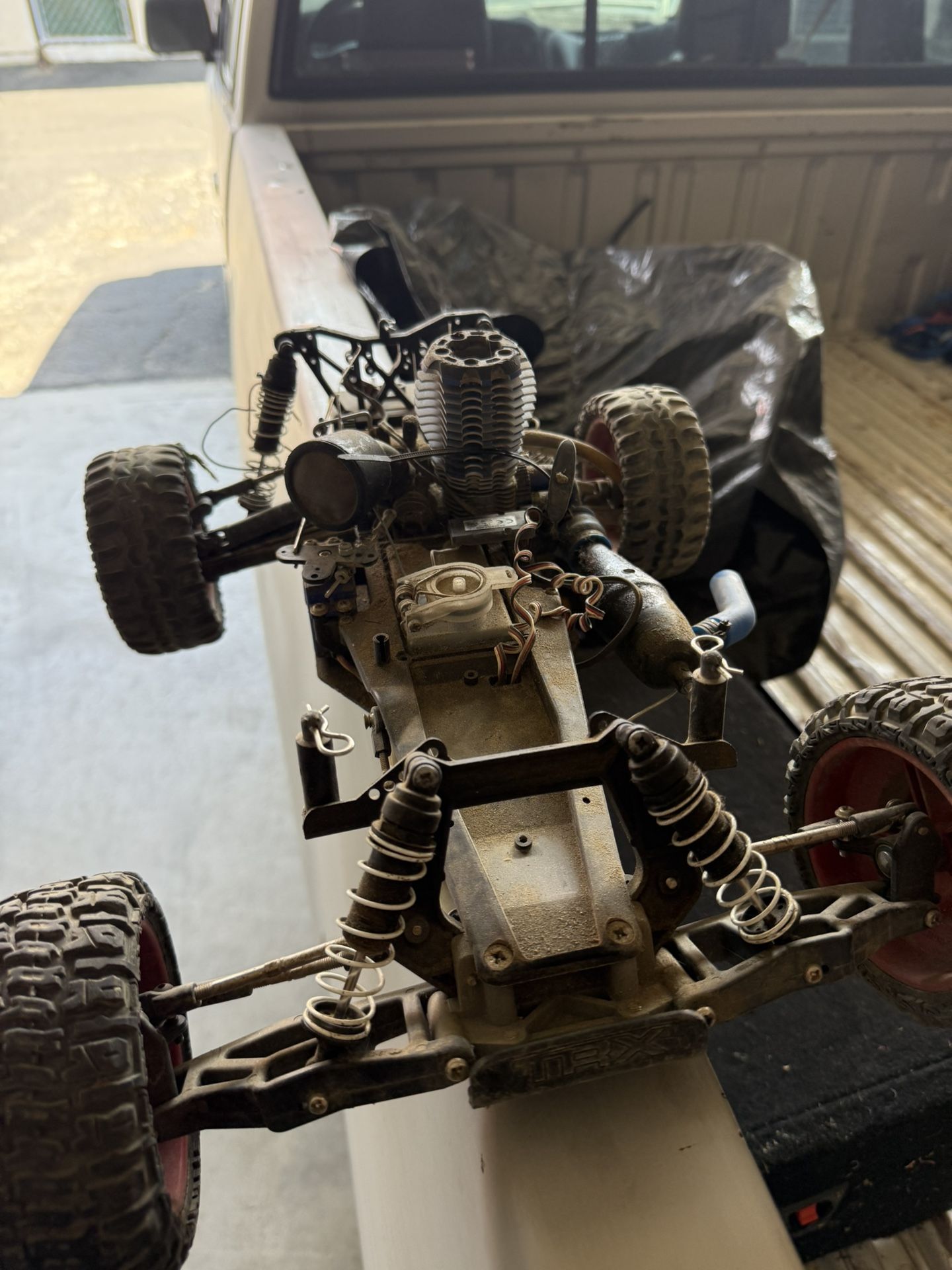 Nitro Rc Traxxas Rustler With 3.3 Swap