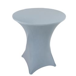 6 Dusty Blue Cocktail Covers