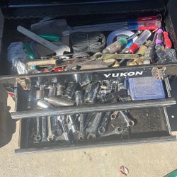 Tool Box With Tools 