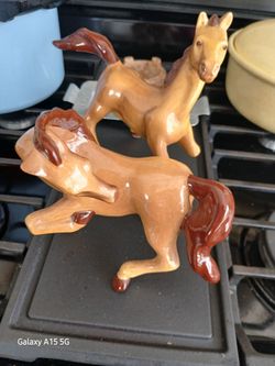 Antique Ceramic Horses