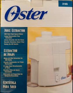 Oster citrus juicer 3165