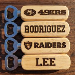 Custom Laser Engraved Bottle Opener