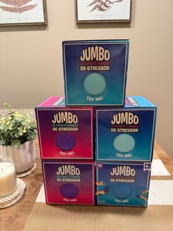 Tie dye jumbo squishy