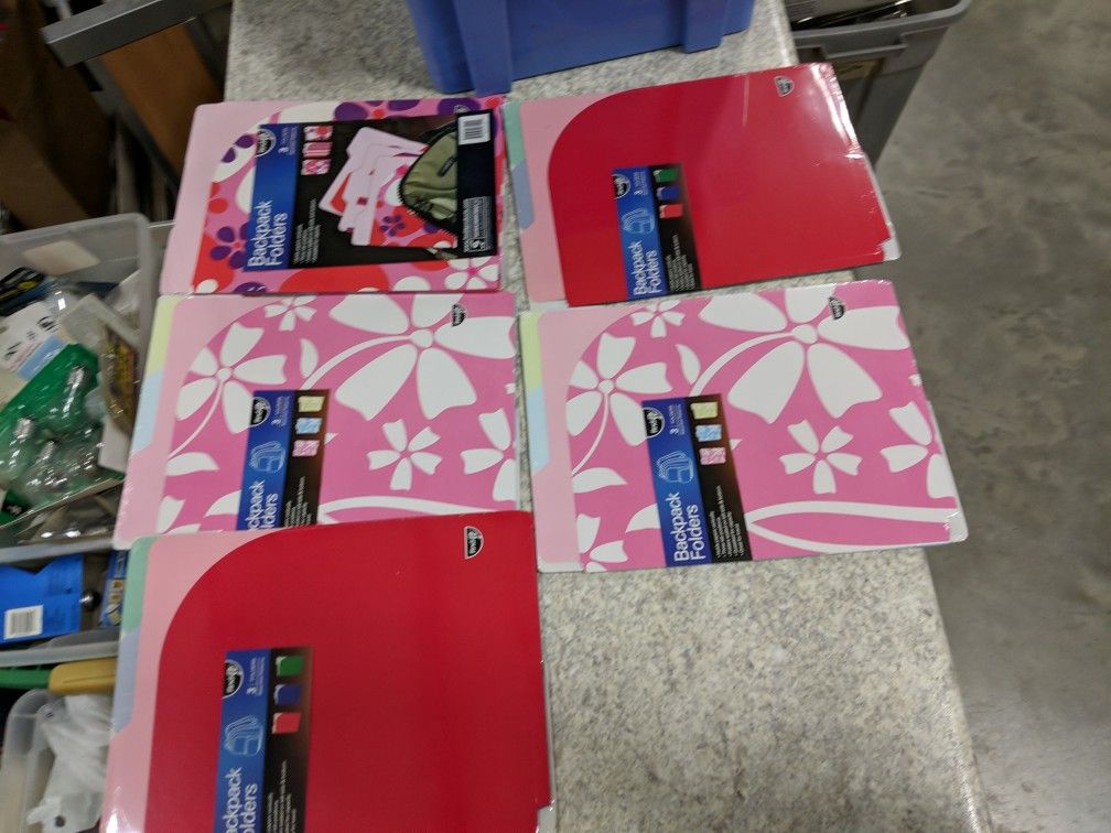 Backpack Folders 