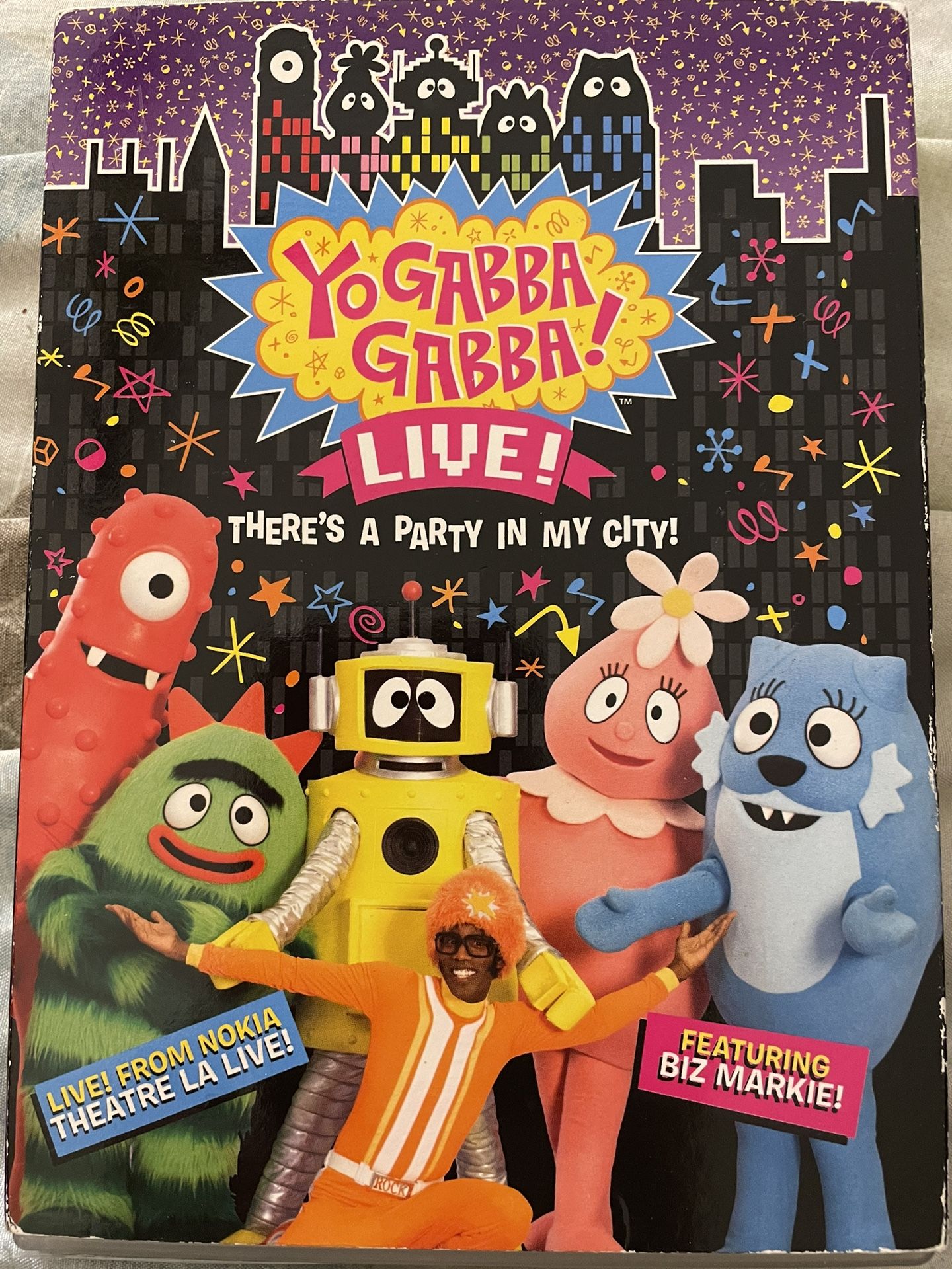 YO GABBA GABBA! LIVE!: THERE’S A PARTY IN MY COTY! (DVD)