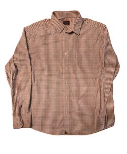UNTUCKit Mirassou Check Shirt – Size XL (Reg Fit) – White / Blue / Rust