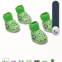 Dog Crocs Green