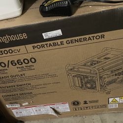 New In Box - Portable Generator & Power cord